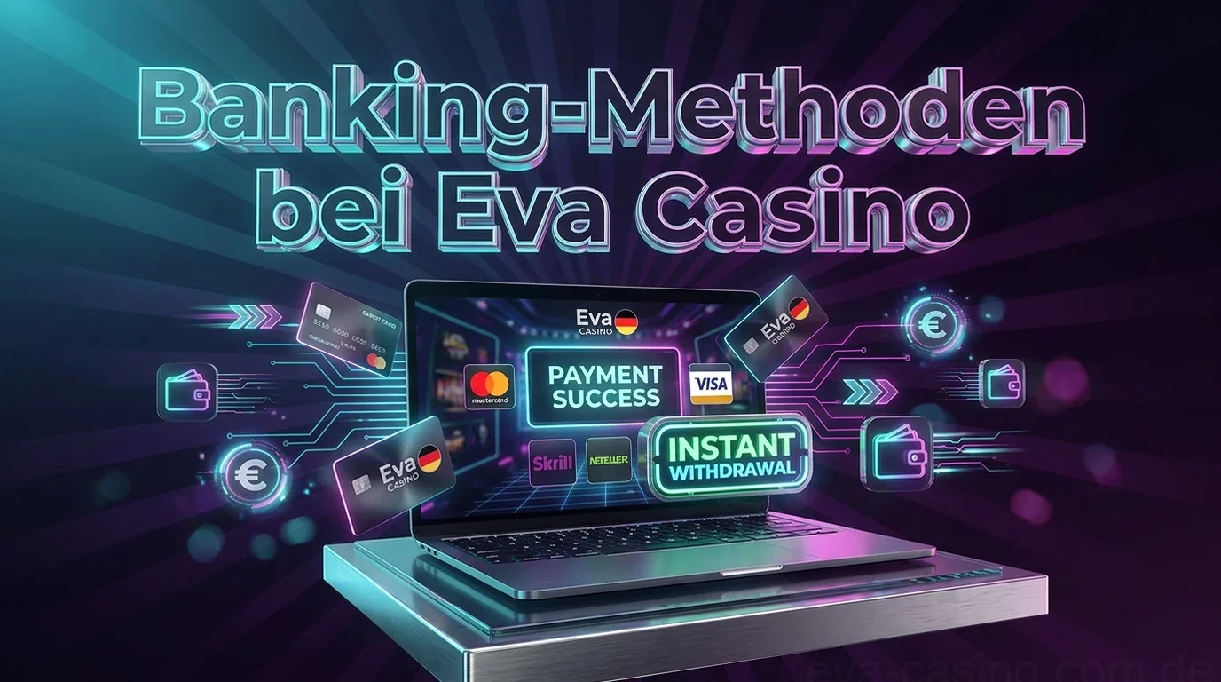 Banking-Methoden bei Eva Casino